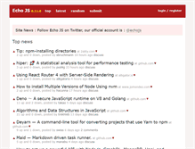 Tablet Screenshot of echojs.com